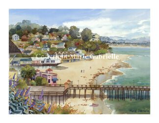 Capitola Beach and Wharf