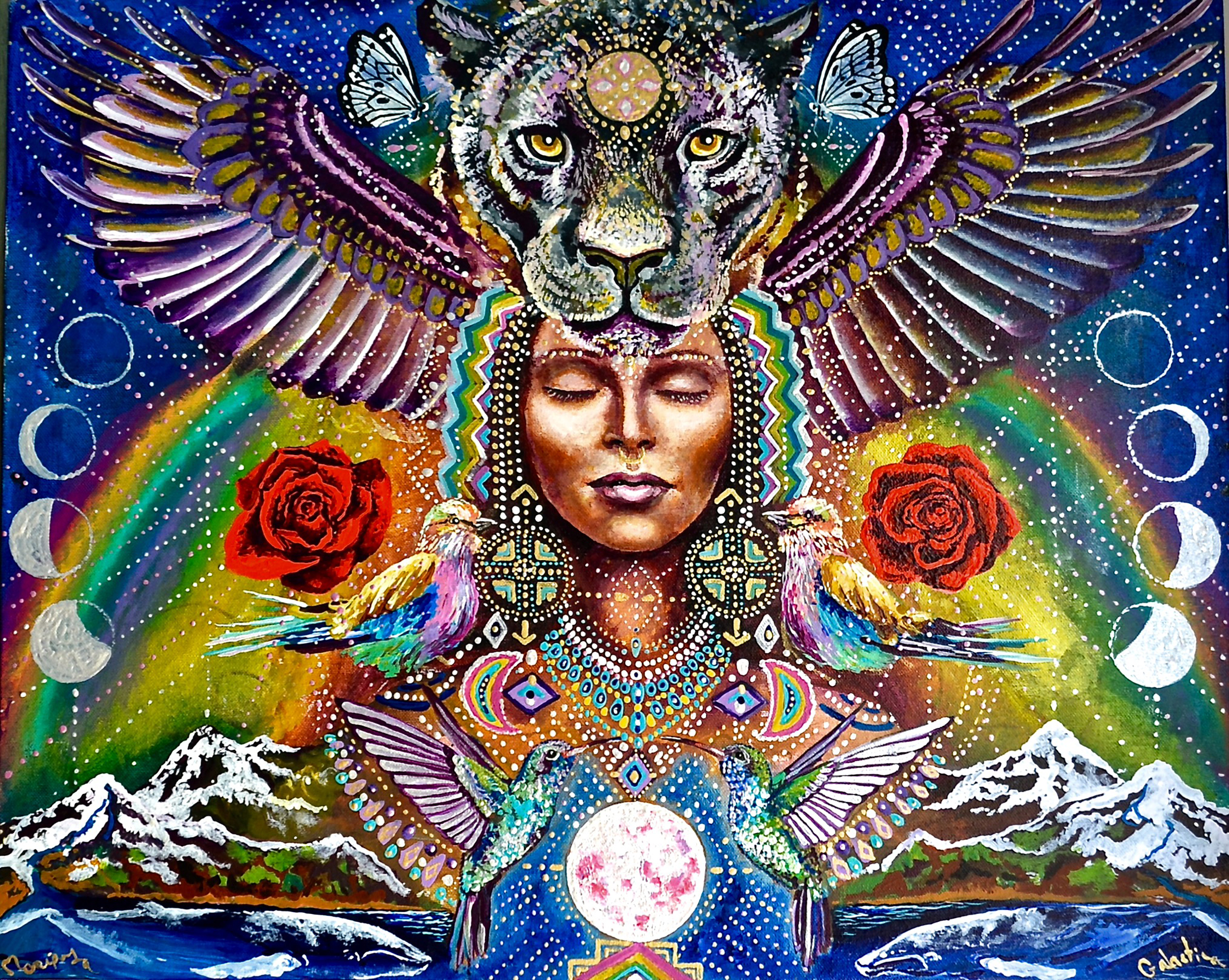 Humingbird Woman