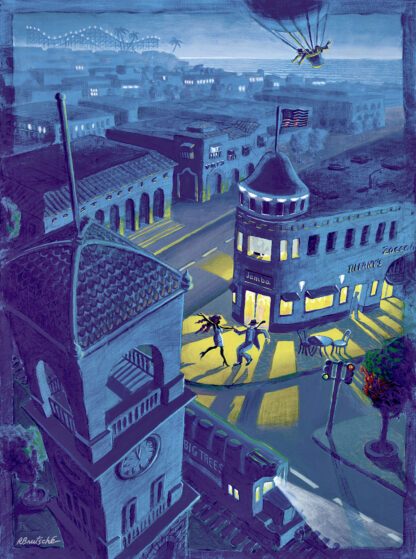 Santa Cruz at Night